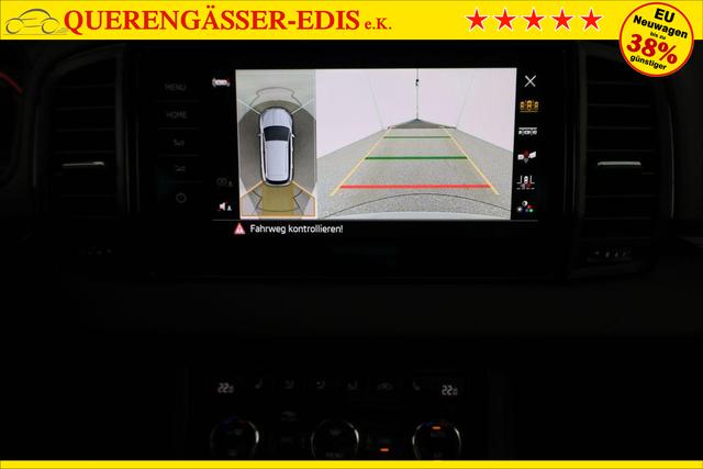 Skoda Karoq Sportline 1.5 TSI DSG Sportline, Pano, AHK, Navi, CANTON, Matrix, AreaView, Side, FS-beheizbar, 19-Zoll 