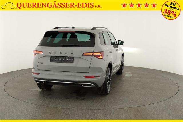 Skoda Karoq Sportline 1.5 TSI DSG Sportline, Pano, AHK, Navi, CANTON, Matrix, AreaView, Side, FS-beheizbar, 19-Zoll 