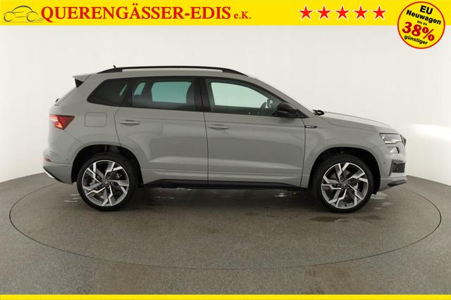 Skoda Karoq Sportline 1.5 TSI DSG Sportline, Pano, AHK, Navi, CANTON, Matrix, AreaView, Side, FS-beheizbar, 19-Zoll 