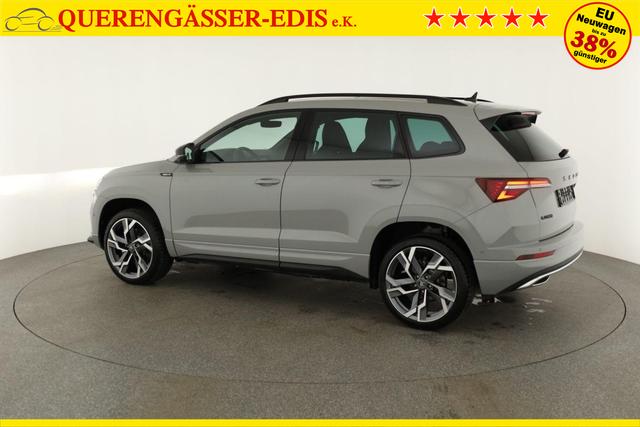 Skoda Karoq Sportline 1.5 TSI DSG Sportline, Pano, AHK, Navi, CANTON, Matrix, AreaView, Side, FS-beheizbar, 19-Zoll 
