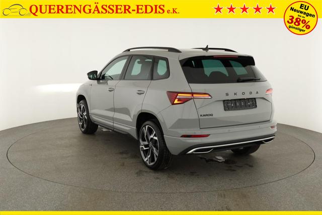 Skoda Karoq Sportline 1.5 TSI DSG Sportline, Pano, AHK, Navi, CANTON, Matrix, AreaView, Side, FS-beheizbar, 19-Zoll 