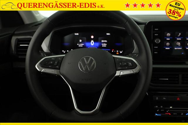 Volkswagen T-Cross 1.5 TSI 110 kW Life DSG Life, AHK, LED, Kamera, Side, ACC, Winter, sofort 