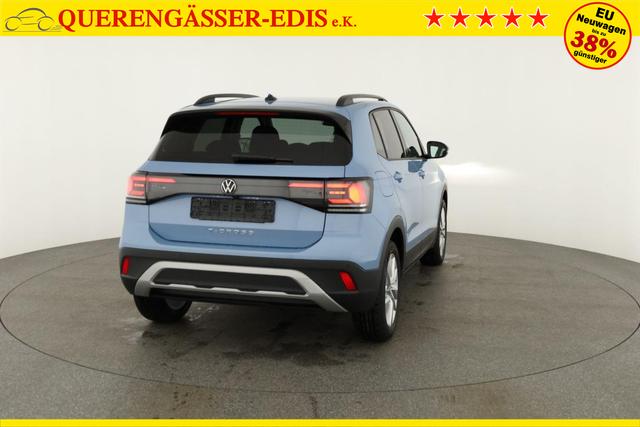 Volkswagen T-Cross 1.5 TSI 110 kW Life DSG Life, AHK, LED, Kamera, Side, ACC, Winter, sofort 