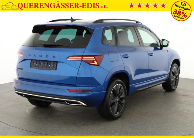 Skoda Karoq Sportline 1.5 TSI DSG Sportline, Pano, AHK, Navi, CANTON, Matrix, AreaView, Side, FS-beheizbar 