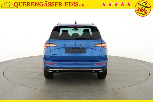 Skoda Karoq Sportline 1.5 TSI DSG Sportline, Pano, AHK, Navi, CANTON, Matrix, AreaView, Side, FS-beheizbar 