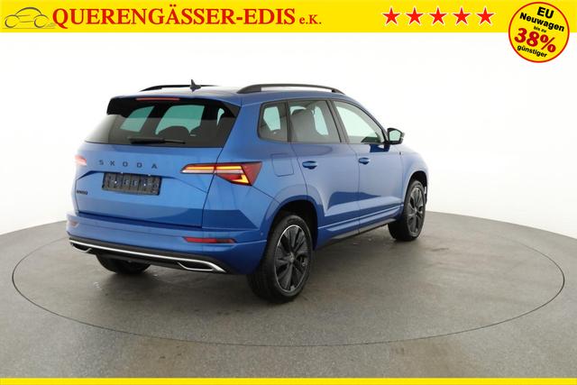 Skoda Karoq Sportline 1.5 TSI DSG Sportline, Pano, AHK, Navi, CANTON, Matrix, AreaView, Side, FS-beheizbar 