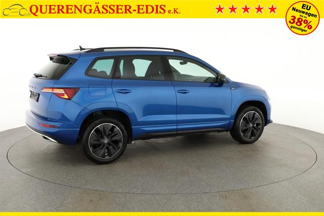 Skoda Karoq Sportline 1.5 TSI DSG Sportline, Pano, AHK, Navi, CANTON, Matrix, AreaView, Side, FS-beheizbar 