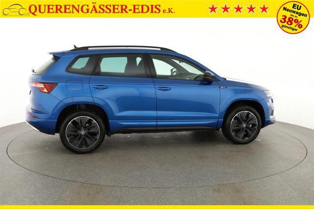 Skoda Karoq Sportline 1.5 TSI DSG Sportline, Pano, AHK, Navi, CANTON, Matrix, AreaView, Side, FS-beheizbar 