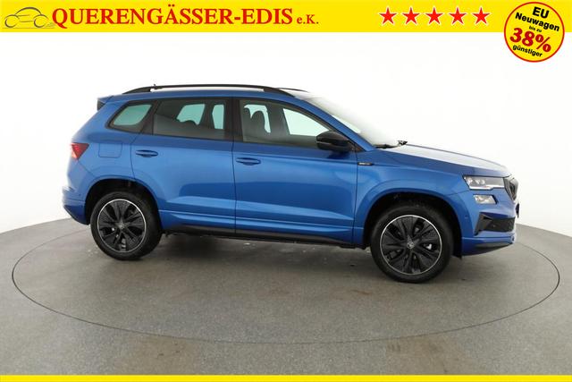 Skoda Karoq Sportline 1.5 TSI DSG Sportline, Pano, AHK, Navi, CANTON, Matrix, AreaView, Side, FS-beheizbar 