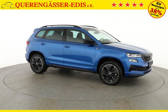 Skoda Karoq Sportline 1.5 TSI DSG Sportline, Pano, AHK, Navi, CANTON, Matrix, AreaView, Side, FS-beheizbar 