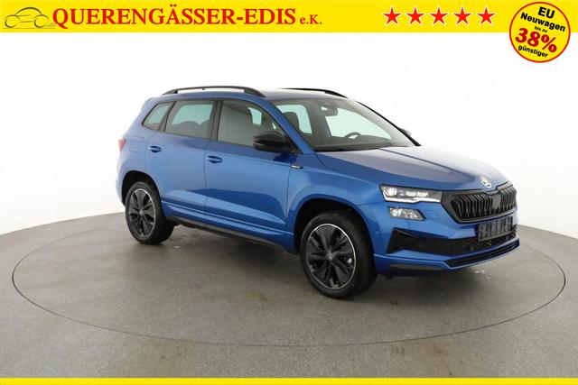 Skoda Karoq Sportline 1.5 TSI DSG Sportline, Pano, AHK, Navi, CANTON, Matrix, AreaView, Side, FS-beheizbar 