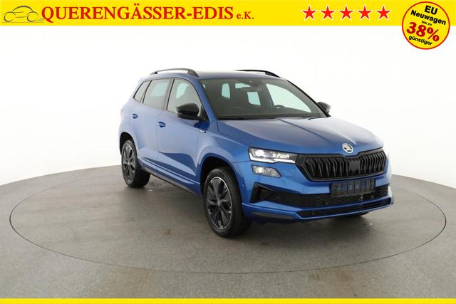 Skoda Karoq Sportline 1.5 TSI DSG Sportline, Pano, AHK, Navi, CANTON, Matrix, AreaView, Side, FS-beheizbar 