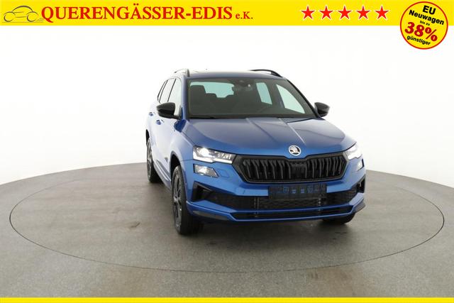 Skoda Karoq Sportline 1.5 TSI DSG Sportline, Pano, AHK, Navi, CANTON, Matrix, AreaView, Side, FS-beheizbar 