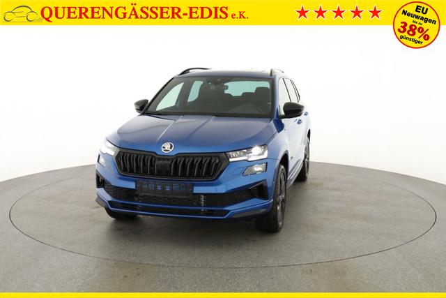 Skoda Karoq Sportline 1.5 TSI DSG Sportline, Pano, AHK, Navi, CANTON, Matrix, AreaView, Side, FS-beheizbar 