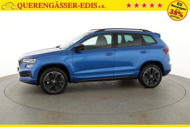 Skoda Karoq Sportline 1.5 TSI DSG Sportline, Pano, AHK, Navi, CANTON, Matrix, AreaView, Side, FS-beheizbar 