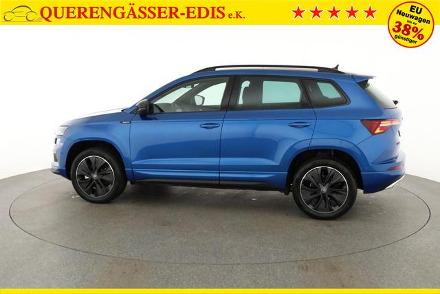 Skoda Karoq Sportline 1.5 TSI DSG Sportline, Pano, AHK, Navi, CANTON, Matrix, AreaView, Side, FS-beheizbar 