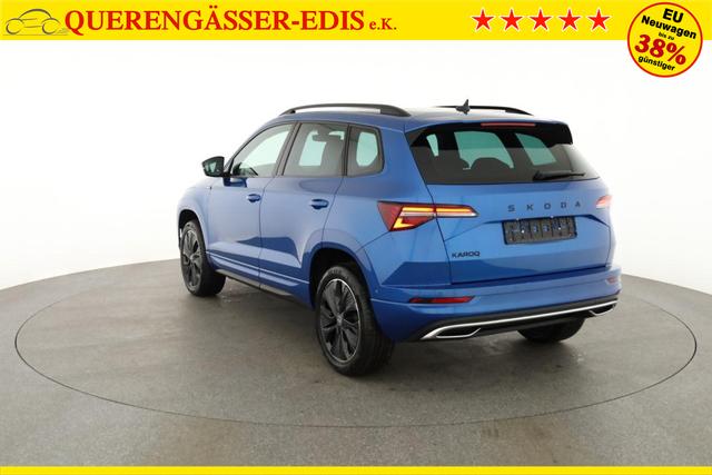 Skoda Karoq Sportline 1.5 TSI DSG Sportline, Pano, AHK, Navi, CANTON, Matrix, AreaView, Side, FS-beheizbar 