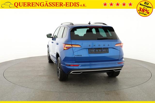 Skoda Karoq Sportline 1.5 TSI DSG Sportline, Pano, AHK, Navi, CANTON, Matrix, AreaView, Side, FS-beheizbar 