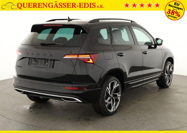 Skoda Karoq Sportline 1.5 TSI DSG Sportline, Pano, AHK, Navi, Matrix, AreaView, Side, FS-beheizbar, Winter, 19-Zoll 