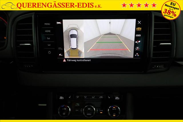 Skoda Karoq Sportline 1.5 TSI DSG Sportline, Pano, AHK, Navi, Matrix, AreaView, Side, FS-beheizbar, Winter, 19-Zoll 