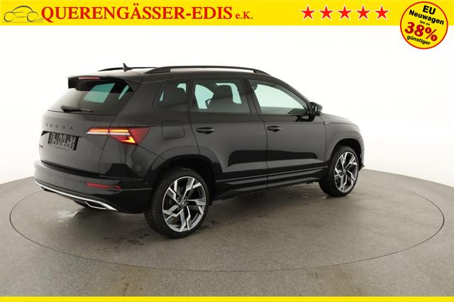 Skoda Karoq Sportline 1.5 TSI DSG Sportline, Pano, AHK, Navi, Matrix, AreaView, Side, FS-beheizbar, Winter, 19-Zoll 