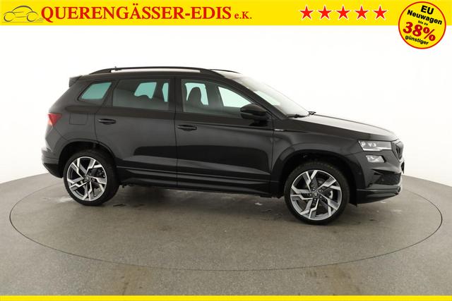 Skoda Karoq Sportline 1.5 TSI DSG Sportline, Pano, AHK, Navi, Matrix, AreaView, Side, FS-beheizbar, Winter, 19-Zoll 