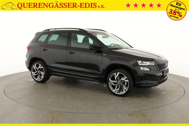 Skoda Karoq Sportline 1.5 TSI DSG Sportline, Pano, AHK, Navi, Matrix, AreaView, Side, FS-beheizbar, Winter, 19-Zoll 