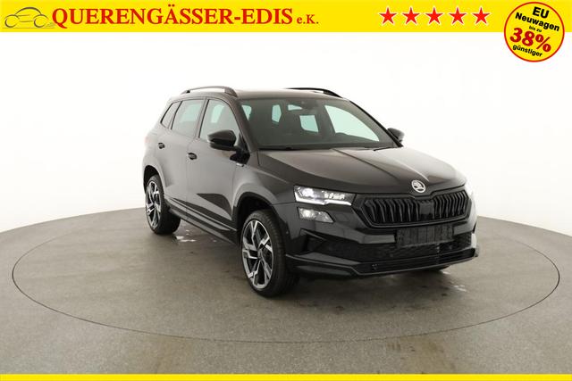 Skoda Karoq Sportline 1.5 TSI DSG Sportline, Pano, AHK, Navi, Matrix, AreaView, Side, FS-beheizbar, Winter, 19-Zoll 