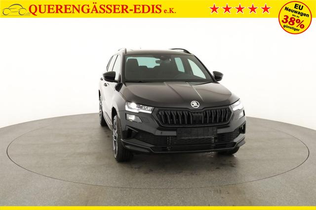 Skoda Karoq Sportline 1.5 TSI DSG Sportline, Pano, AHK, Navi, Matrix, AreaView, Side, FS-beheizbar, Winter, 19-Zoll 