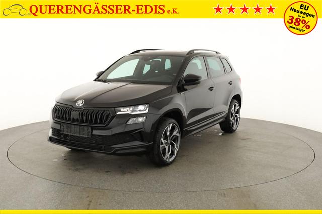 Skoda Karoq Sportline 1.5 TSI DSG Sportline, Pano, AHK, Navi, Matrix, AreaView, Side, FS-beheizbar, Winter, 19-Zoll 