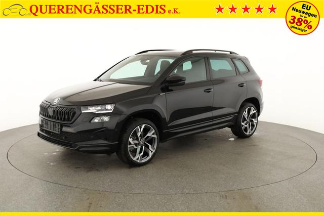 Skoda Karoq Sportline 1.5 TSI DSG Sportline, Pano, AHK, Navi, Matrix, AreaView, Side, FS-beheizbar, Winter, 19-Zoll 