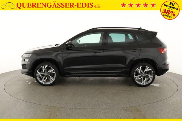Skoda Karoq Sportline 1.5 TSI DSG Sportline, Pano, AHK, Navi, Matrix, AreaView, Side, FS-beheizbar, Winter, 19-Zoll 