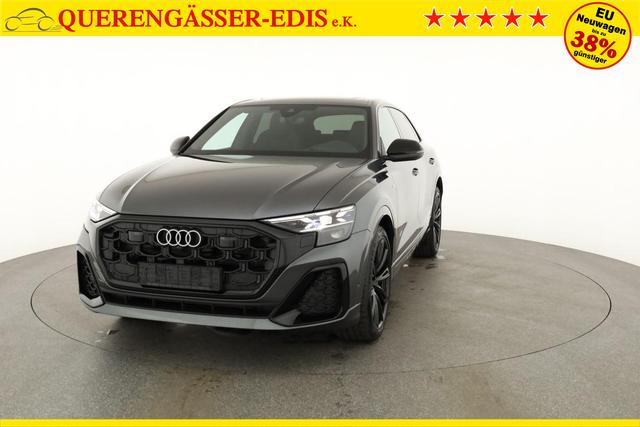 Audi Q8 50 TDI quattro qu S-LINE, Standheizung, HuD, Luft, Pano, B&O, 23-Zoll, AHK, Leder, AreaView, Optik schwarz 