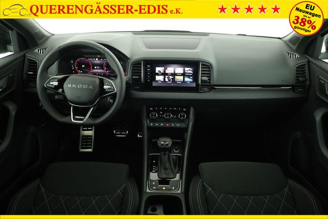 Skoda Karoq Sportline 4x4 2.0 TDI DSG Sportline, Pano, AHK, Navi, Matrix, AreaView, Side, Kamera, el. Klappe, FS-beheizbar, Winter 