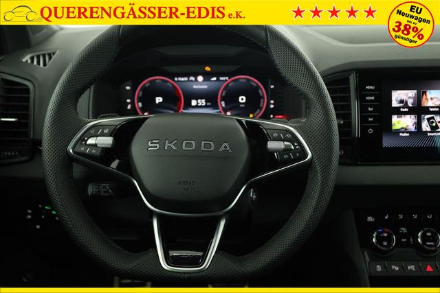 Skoda Karoq Sportline 4x4 2.0 TDI DSG Sportline, Pano, AHK, Navi, Matrix, AreaView, Side, Kamera, el. Klappe, FS-beheizbar, Winter 