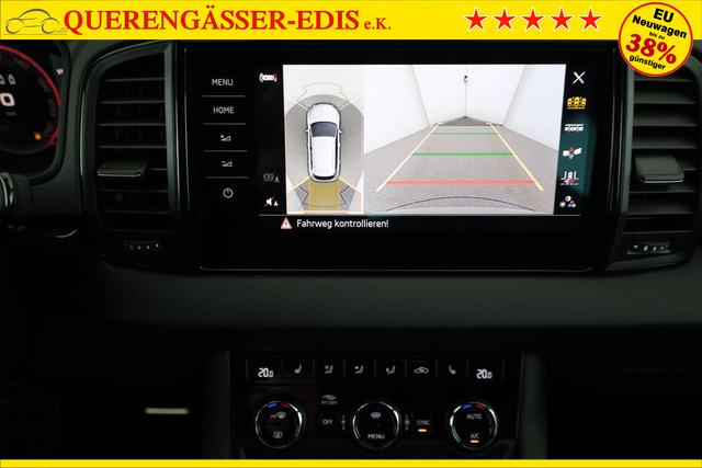 Skoda Karoq Sportline 4x4 2.0 TDI DSG Sportline, Pano, AHK, Navi, Matrix, AreaView, Side, Kamera, el. Klappe, FS-beheizbar, Winter 