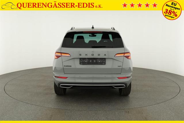 Skoda Karoq Sportline 4x4 2.0 TDI DSG Sportline, Pano, AHK, Navi, Matrix, AreaView, Side, Kamera, el. Klappe, FS-beheizbar, Winter 