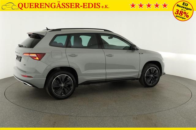 Skoda Karoq Sportline 4x4 2.0 TDI DSG Sportline, Pano, AHK, Navi, Matrix, AreaView, Side, Kamera, el. Klappe, FS-beheizbar, Winter 