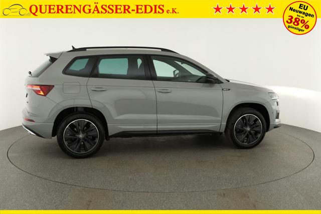 Skoda Karoq Sportline 4x4 2.0 TDI DSG Sportline, Pano, AHK, Navi, Matrix, AreaView, Side, Kamera, el. Klappe, FS-beheizbar, Winter 