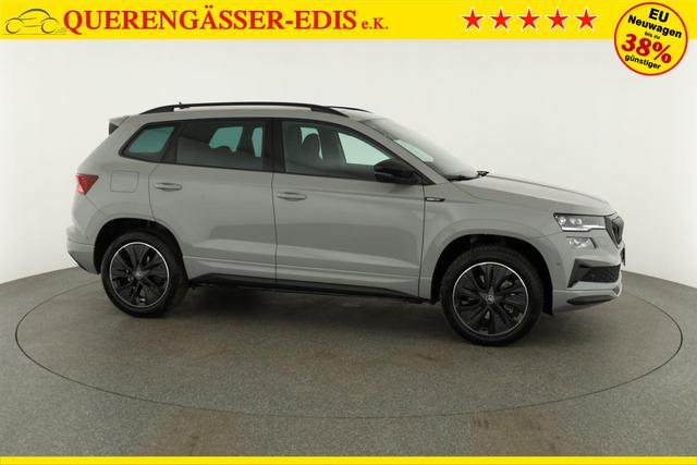 Skoda Karoq Sportline 4x4 2.0 TDI DSG Sportline, Pano, AHK, Navi, Matrix, AreaView, Side, Kamera, el. Klappe, FS-beheizbar, Winter 