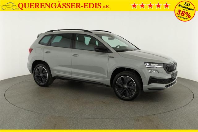 Skoda Karoq Sportline 4x4 2.0 TDI DSG Sportline, Pano, AHK, Navi, Matrix, AreaView, Side, Kamera, el. Klappe, FS-beheizbar, Winter 
