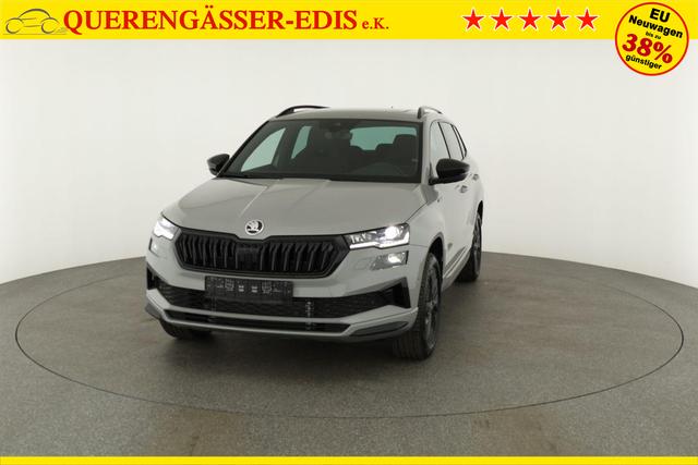Skoda Karoq Sportline 4x4 2.0 TDI DSG Sportline, Pano, AHK, Navi, Matrix, AreaView, Side, Kamera, el. Klappe, FS-beheizbar, Winter 