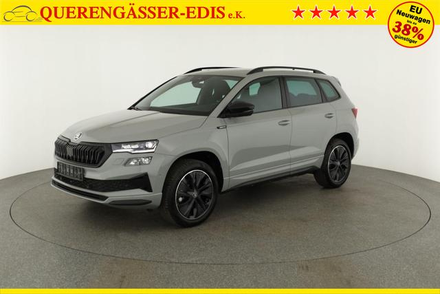 Skoda Karoq Sportline 4x4 2.0 TDI DSG Sportline, Pano, AHK, Navi, Matrix, AreaView, Side, Kamera, el. Klappe, FS-beheizbar, Winter 
