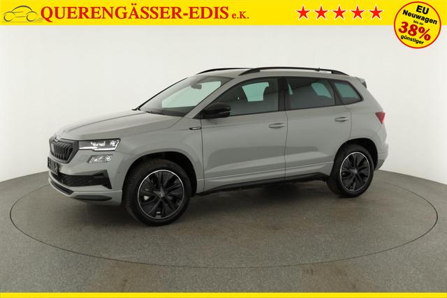 Skoda Karoq Sportline 4x4 2.0 TDI DSG Sportline, Pano, AHK, Navi, Matrix, AreaView, Side, Kamera, el. Klappe, FS-beheizbar, Winter 