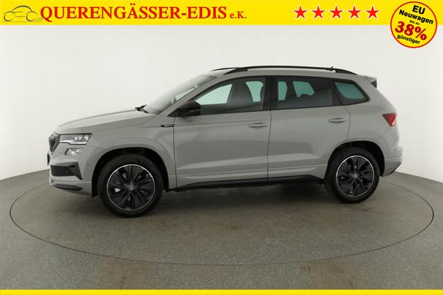 Skoda Karoq Sportline 4x4 2.0 TDI DSG Sportline, Pano, AHK, Navi, Matrix, AreaView, Side, Kamera, el. Klappe, FS-beheizbar, Winter 