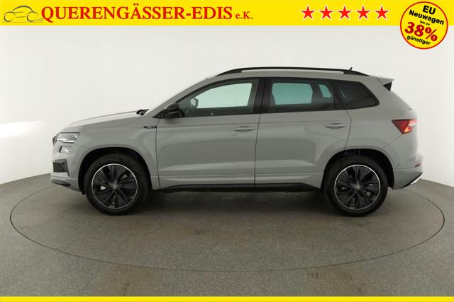 Skoda Karoq Sportline 4x4 2.0 TDI DSG Sportline, Pano, AHK, Navi, Matrix, AreaView, Side, Kamera, el. Klappe, FS-beheizbar, Winter 