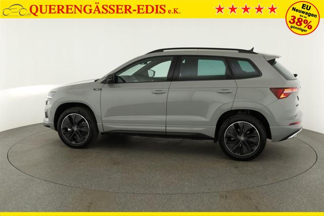 Skoda Karoq Sportline 4x4 2.0 TDI DSG Sportline, Pano, AHK, Navi, Matrix, AreaView, Side, Kamera, el. Klappe, FS-beheizbar, Winter 