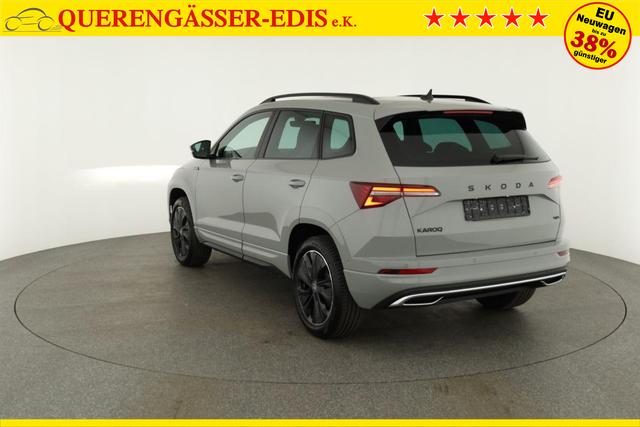 Skoda Karoq Sportline 4x4 2.0 TDI DSG Sportline, Pano, AHK, Navi, Matrix, AreaView, Side, Kamera, el. Klappe, FS-beheizbar, Winter 