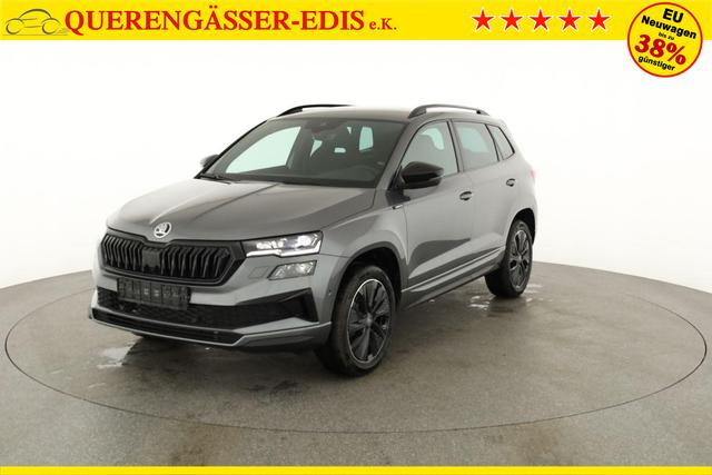 Skoda Karoq Sportline 2.0 TDI DSG Sportline, AHK, Navi, CANTON, Matrix, AreaView, Side, Kamera, el. Klappe, FS-beheizbar 