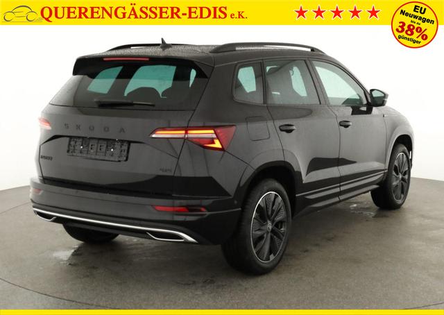 Skoda Karoq Sportline 4x4 2.0 TDI DSG Sportline, Pano, AHK, Navi, Matrix, AreaView, Side, Kamera, el. Klappe, FS-beheizbar, Winter 